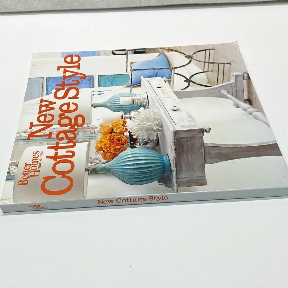 Better Homes And Gardens Blue New Cottage Style Softback Book House Tours Ideas